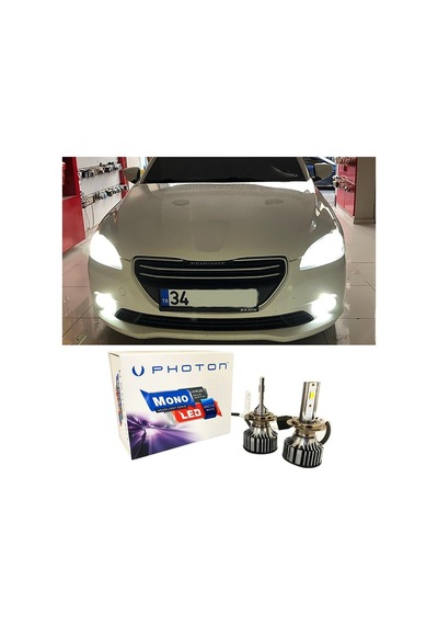 Peugeot 301 Led Xenon Sis Far Ampulü H11 Mono Yeni Seri Beyaz 2012-2017