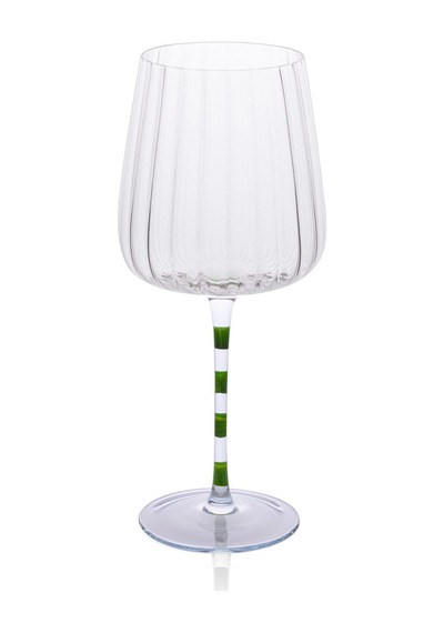 The Mia Şarap Kadehi Mor Yeşil 600 Ml Çok Renkli