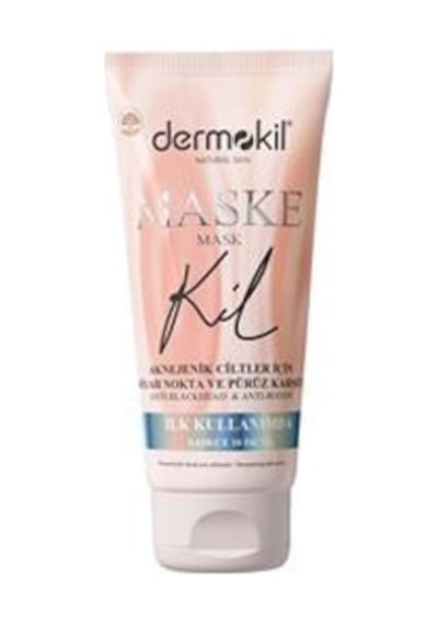Dermokil Aknejenik Ciltler için Siyah Nokta ve Pürüz Karşıtı Maske 75 ML