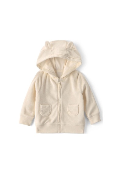 Carter's Bebek Layette 3'lü Kapüşonlu Ceket Alt Takım Krem 1v4188