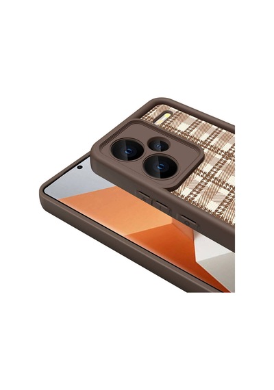 Xiaomi Redmi Note 13 Pro Plus 5g Kılıf Kapak Paris Seri Kamera Korumalı Silikon Açık Kahve Açık Kahve Xiaomi Redmi Note 13 Pro Plus 5g Kılıf Kapak Paris Seri Kamera Korumalı Silikon Açık Kahve Açık Kahve