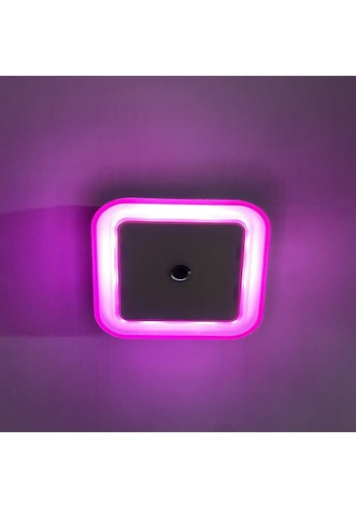 Cata 1W Fişli Fotoselli Gece lambası Ct-9500 Pembe Renk Mavi