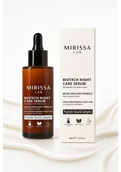 Mirissa Lab Saç Dökülmesi Karşıtı Çoklu Peptit Biotin Kompleksi Hassas Saç Derisi Serumu 50 Ml