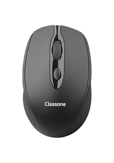 Cbt10 Bluetooth + 2.4 Ghz Şarj Edilebilir Kablosuz Mouse - Siyah Açık Beyaz