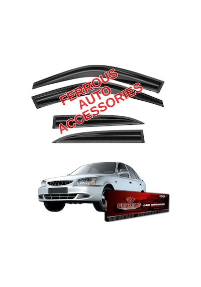 Hyundai Accent Milenyum Ferrous Cam Rüzgarlığı 4lü Set 2000 2003