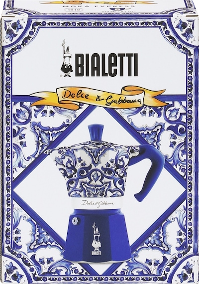 Bialetti Moka Express Dolce Gabbana Akdeniz Mavisi 3 Cup