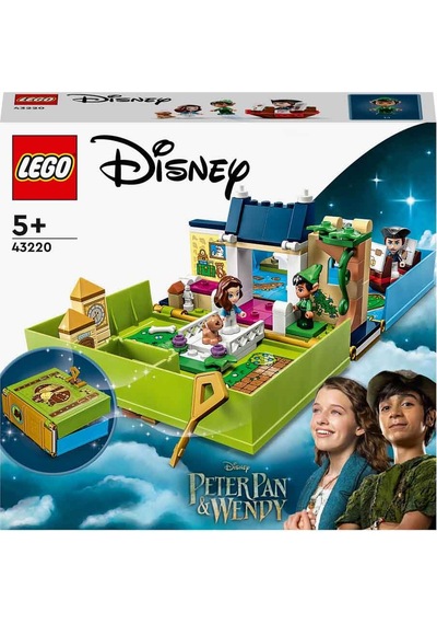 LEGO® Disney 43220 Peter Pan Ve Wendy'nin Hikaye Kitabı Macerası 111 Parça