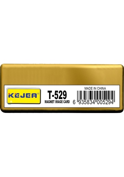 Kejea T-529G Altın Mıknatıslı İsimlik 25Ad.