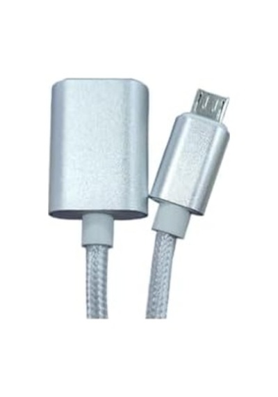 Usb To Micro Usb Cep Telefonu Otg Çevirici Usb Girişi Micro Usb Ye Dönüştürücü Kablo Cable To Micro Otg Usb Tak Çalıştır Hasır