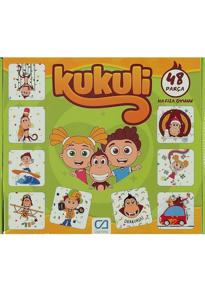 CA Oyuncak Kukuli Memory Puzzle 48 Parça