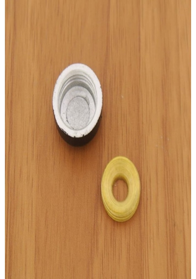 Vida Tapası Mat Siyah 15 MM 50 Adet