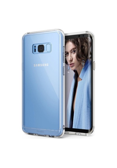 Ringke Fusion Galaxy S8 İle Uyumlu Kılıf Crystal Clear
