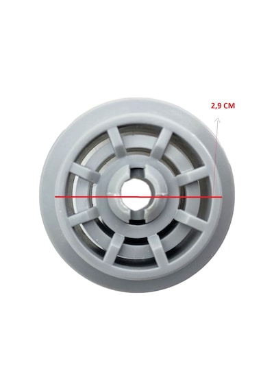 Beko Uyumlu D5001E Bulaşık Makinesi Sepet Tekerleği Alt Teker 4 Adet - 552282207
