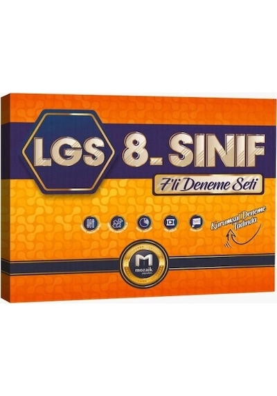 Mozaik 8.sınıf Lgs İntro 7 Li Deneme Seti