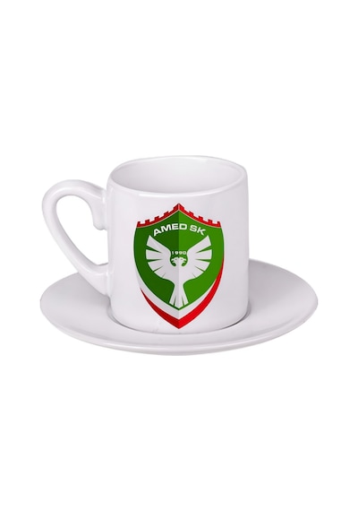 Amedspor Türk Kahvesi Fincanı Beyaz