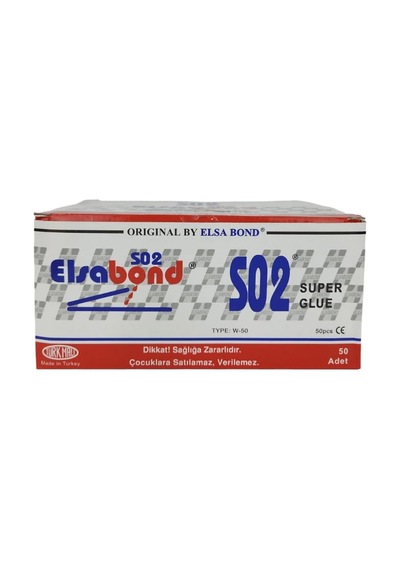 Elsabond S02 Süper Hızlı Yapıştırıcı 20 Gr - Güçlü Siyanoakrilat Japon Yapıştırıcısı - Çok Amaçlı Anında Sabitleme