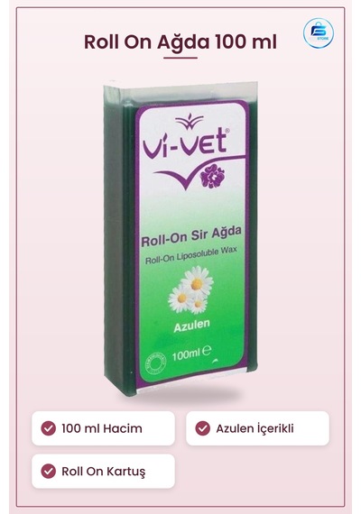 Ağda Roll On Sir 100 Ml Azulen İçerikli Tüy Dökücü Bakım Epilasyo