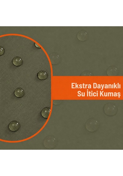 Kingcamp Huran 250 Konforlu Uyku Tulumu Green Sol F. Yeşil