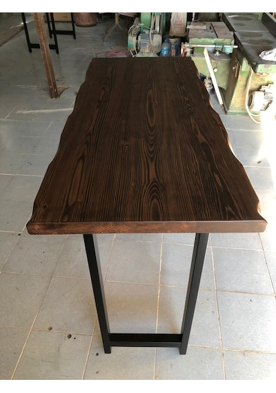 Bintaşmobilya Kütük Bar Masa-160X70.Cm