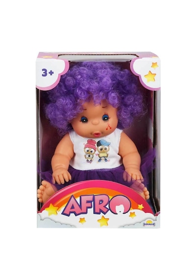 20040 Afro Kıvırcık Saçlı Bebek 23 Cm -sunman - Izbp-889766 1 Adet