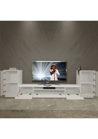 Decoraktiv Trendstyle On2 Mdf Tv Ünitesi Tv Sehpası Beyaz