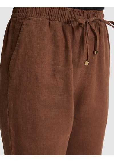 Pierre Cardin Kadın Kahverengi Pantolon Kanvas-chino 50321220-vr029