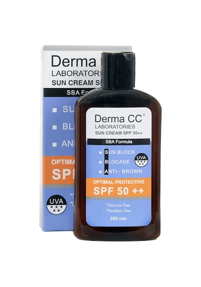 Derma Cc Sun Block Güneş Kremi SPF50++ 200 ML