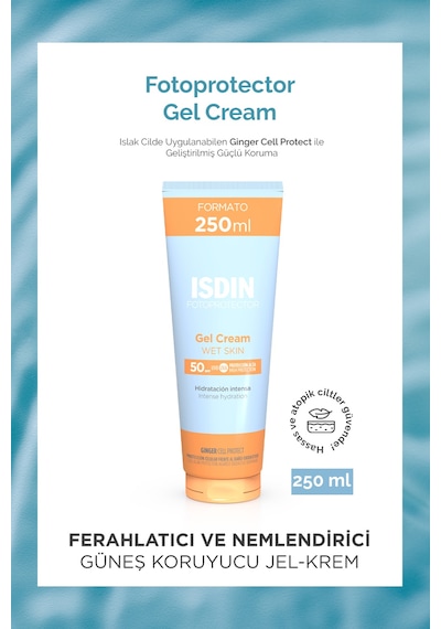 Isdin Fotoprotector Gel Cream Spf50 250 ML