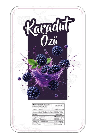 Formzen Karadut Özü 700 G