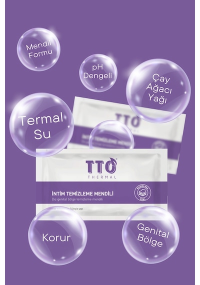 Tto Thermal İntim Mendil 12'li