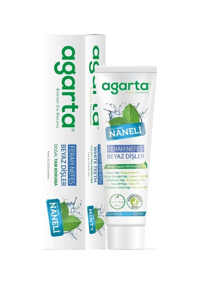 Agarta Doğal Diş Macunu Naneli 100 Ml