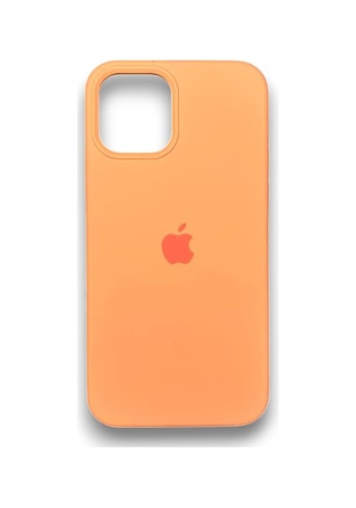 Apple Uyumlu iPhone 11 Lansman Kılıf - Logolu, Ince Ve Şık Koruma Turuncu