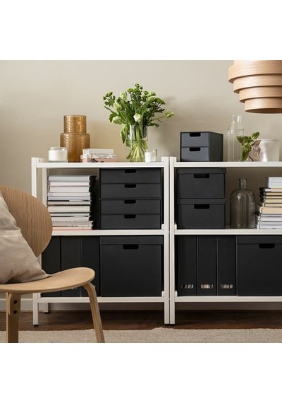 Ikea Fjäderharv Dosyalık, Antrasit, 2 Adet