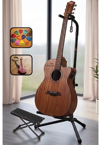 Lastvoice Gtr-01PD Enstrüman Gitar Standı Sehpası + Ayaklık + Pena
