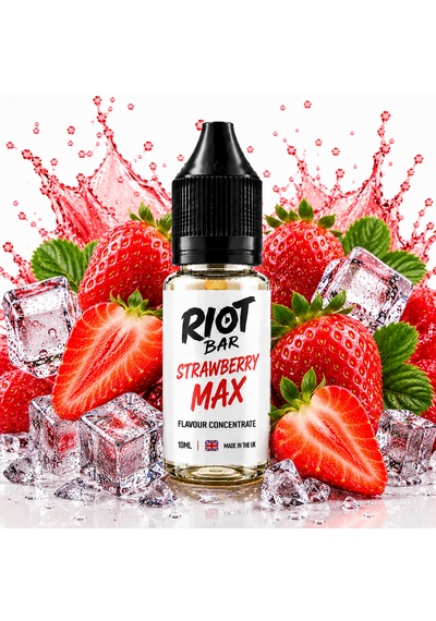 Riot Bar Strawberry Max Aroma