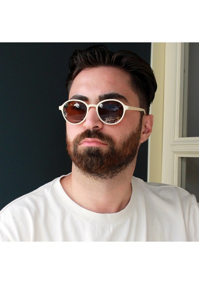 Monty Nude Unisex Güneş Gözlüğü Bej