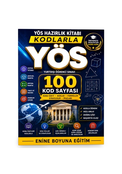Yös Hazırlık Kitabı - Kodlarla Yös 100 Kod