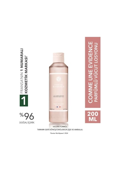 Yves Rocher Comme Une Evidence Parfümlü Vücut Losyonu 200 Ml.