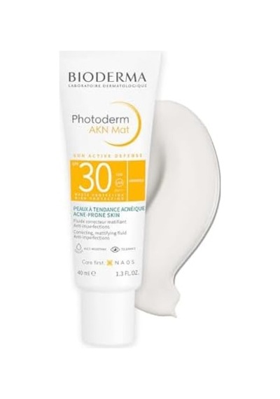 Photoderm Akn Mat Sivilce Karşıtı Güneş Kremi Yağlı Akne Eğilimli Ciltler Matlaştırıcı Etki 40 Ml