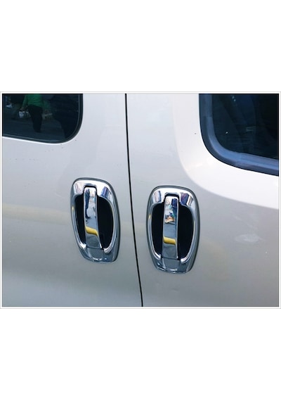 Peugeot Bipper Krom Kapı Kolu Çerçeve 5 Kapı 10 Prç. 2008 Üzeri
