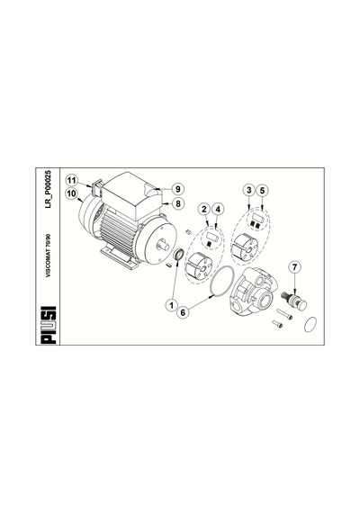 Viscomat 90T 380V Yağ Transfer Pompası