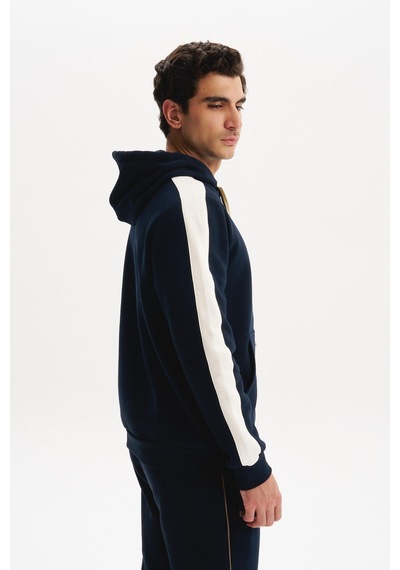 AR-MA Arma Erkek Kapüşonlu Sweatshirt Regular Fit, 3 İplik Şardonlu, Kanguru Cepli, Basic Örme K30254629002 Lacivert AR-MA Arma Erkek Kapüşonlu Sweatshirt Regular Fit, 3 İplik Şardonlu, Kanguru Cepli, Basic Örme K30254629002 Lacivert