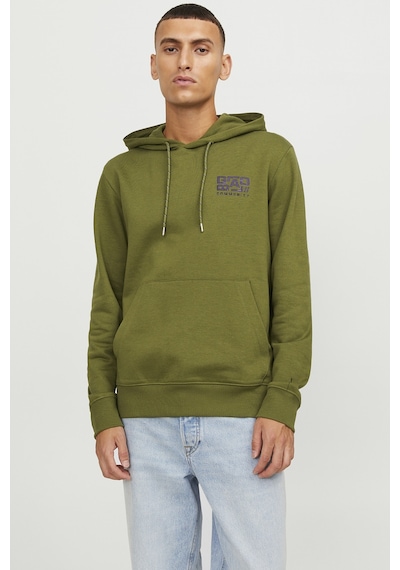 Jack & Jones Erkek Sweat 12242225 Olive Yağ Yeşili
