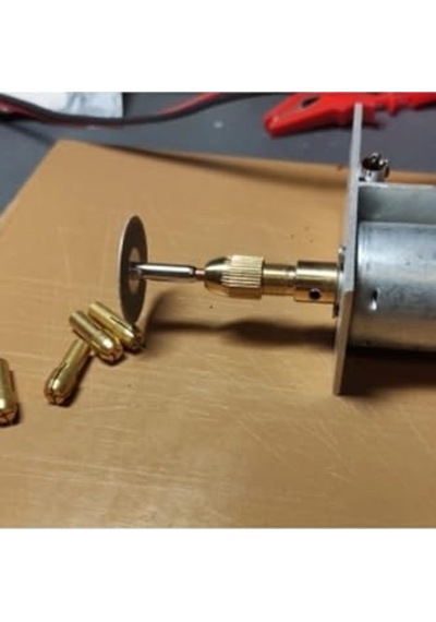 Motor Için Küçük 3 Çene Pesnli Mandren 3.2mm Motor Girişli Okul Proje Ödev Uygulama Hobi