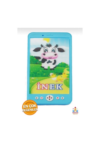 Oyuncak Inek Telefonu - Pilli Ve Sesli Işıklı - Çocuklar İçin Eğlenceli Oyuncak