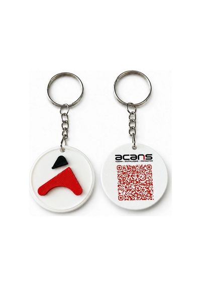 Firmanıza Özel Logo Ve Qr Baskılı Anahtarlık