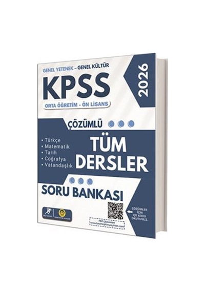 2026 Kpss Orta Öğretim / Ön Lisans Soru Bankası / Kolektif