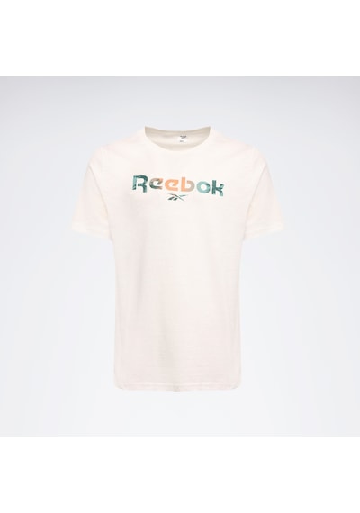 Reebok Sumth Tee Erkek Beyaz Tişört Beyaz