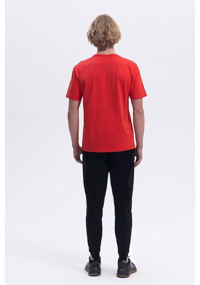 Ellesse Erkek T Shirt Em459-rd Kırmızı Kırmızı