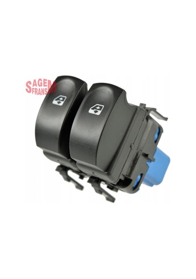 Cam - 595 - Açma Dügmesı Ön Sol Mavı Çıftlı - Almparca - Clıo Iıı